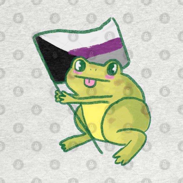 demisexual frog by remerasnerds